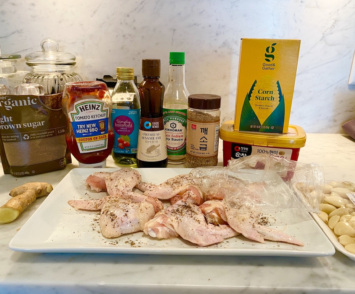 Air fryer korean fried chicken ingredients