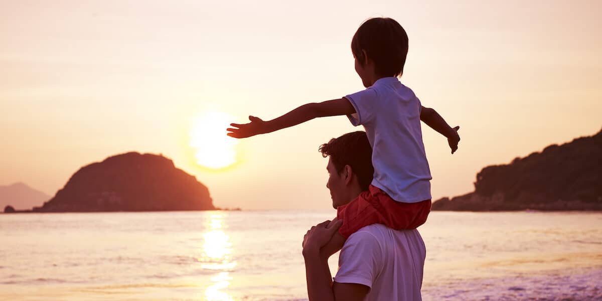 Korean Father Son