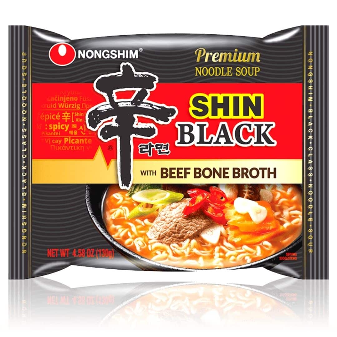 Nongshim Shin Black best Korean ramen