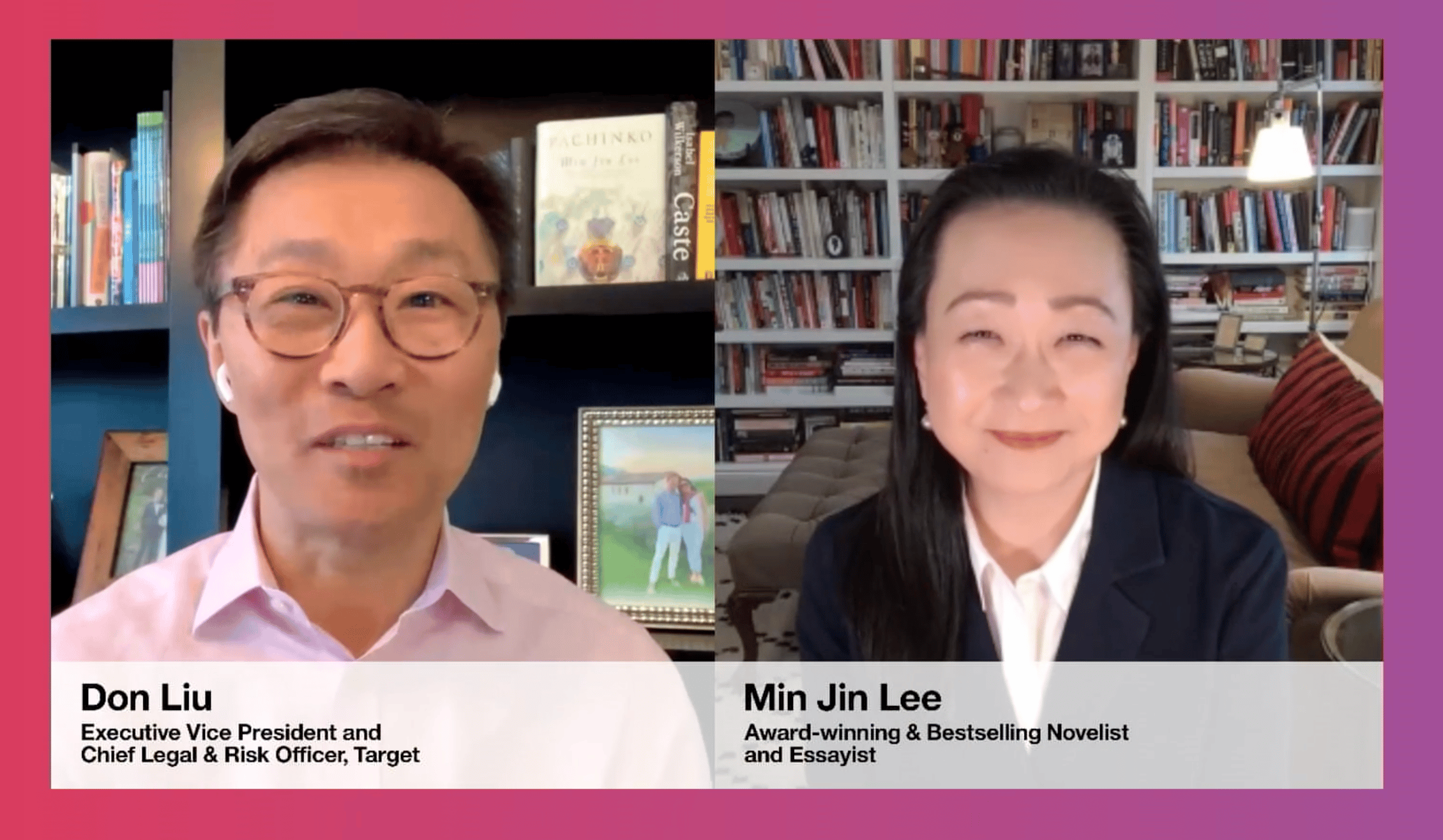 Min Jin Lee and Don Liu Interview
