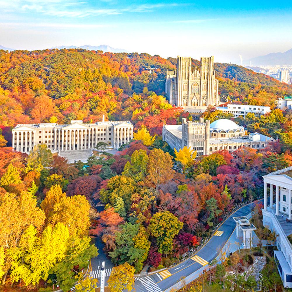 Beautiful Kyunghee University Campus In Seoul