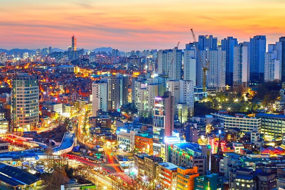Many beautiful places in Seoul